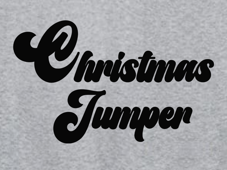 image of Christmas Jumper black