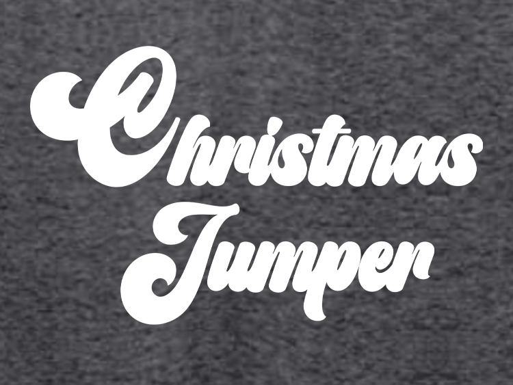 image of Christmas Jumper white