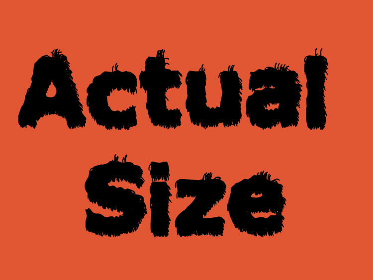 image of Actual size